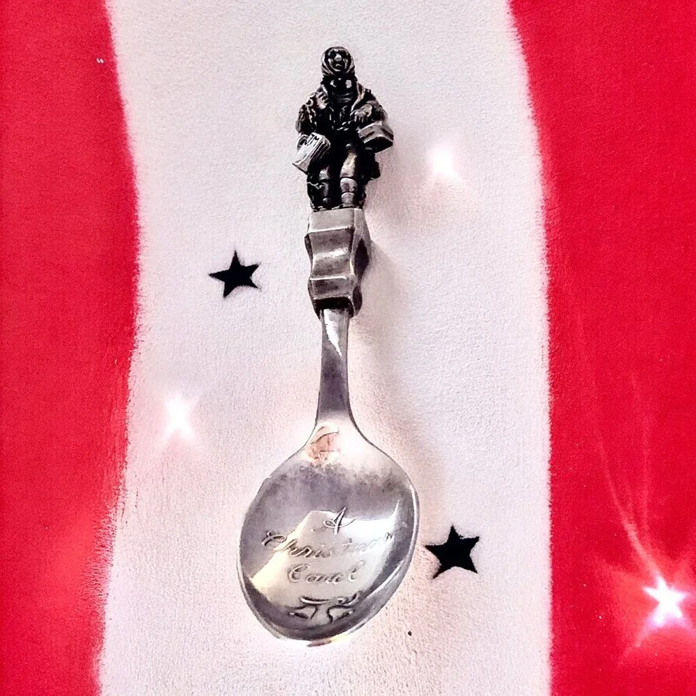 Reed & Barton Vintage A Christmas Carol Spoon 3rd Edition Marley's Ghost